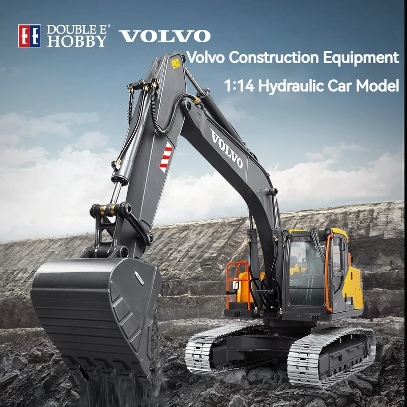 Double Eagle E111 Hydraulic Edition 1/14 Full Scale Remote Control Model Excavator E010 All Alloy 10 Channel Excavator Model Toy
Double Eagle E111 Hydraulic Edition 1/14 Full Scale Remote Control Model Excavator E010 All Alloy 10 Channel Excavator Model Toy