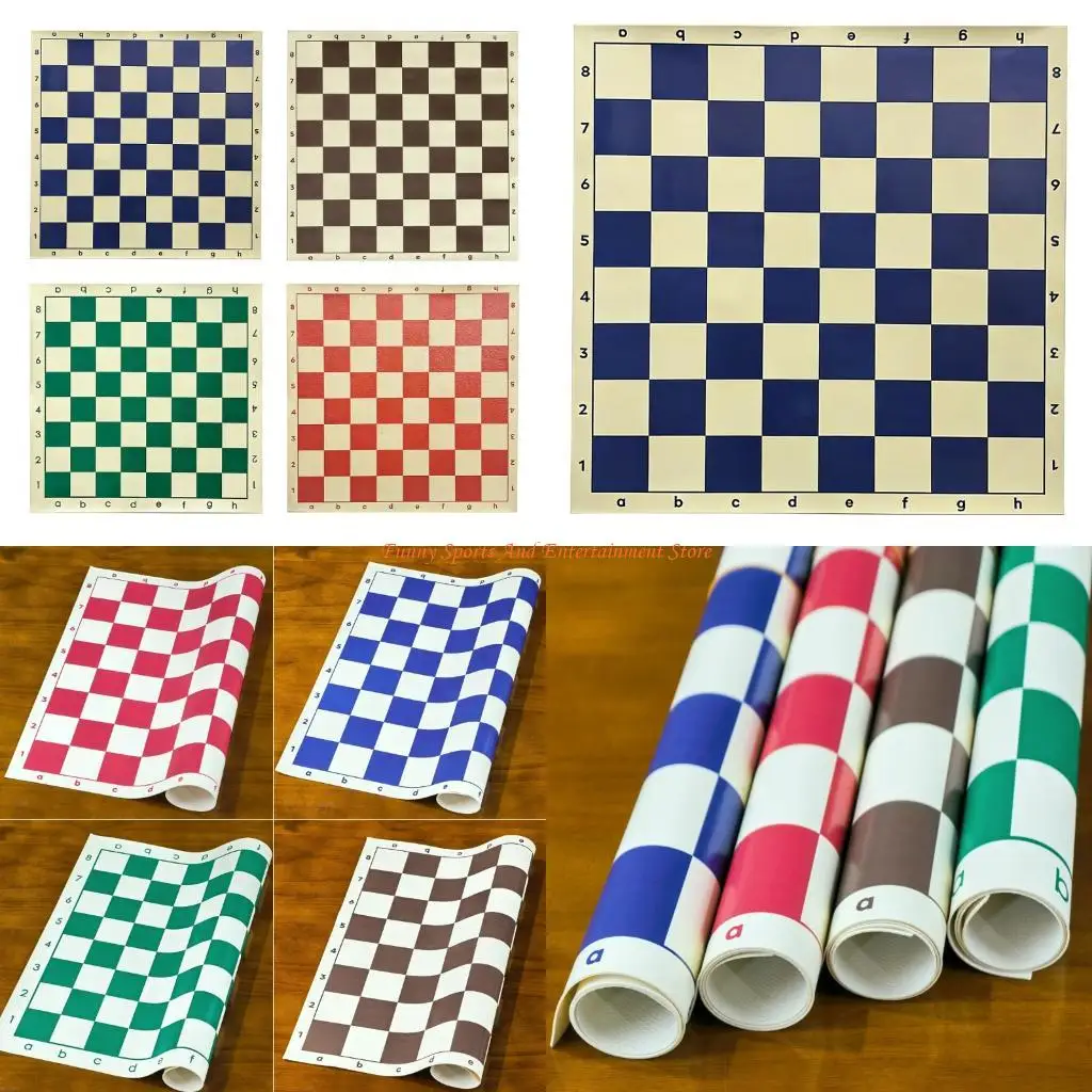 C4DE Portable PU Chesses Board Soft Rollable Chessboard for Educational Game
C4DE Portable PU Chesses Board Soft Rollable Chessboard for Educational Game