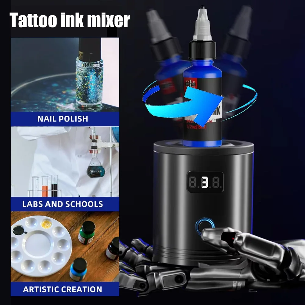 Мини-шейкер для краски/миксер для тату-чернил
Мини-шейкер для краски/миксер для тату-чернил