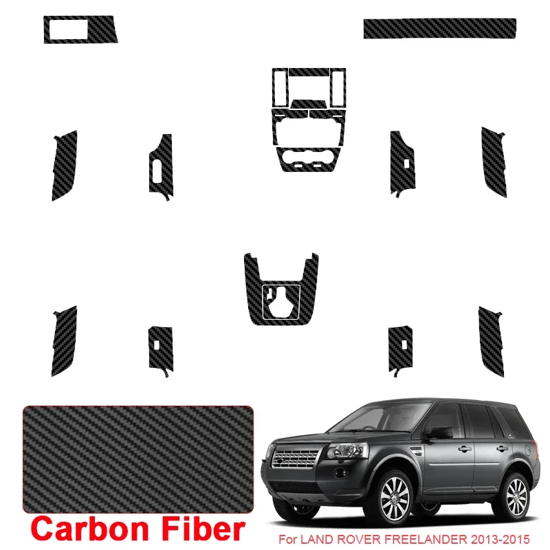 Car Carbon Black Interior Sticker Lifting Window Panel Decal Gear Inner Door Protective Film For LAND ROVER FREELANDER 2010-2015
Car Carbon Black Interior Sticker Lifting Window Panel Decal Gear Inner Door Protective Film For LAND ROVER FREELANDER 2010-2015