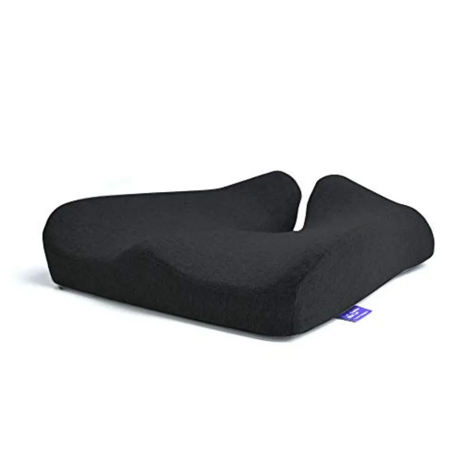 Patented Pressure Relief Seat Cushion for Long Sitting Hours on Office and Home Chair - Extra-Dense Memory Foam for Soft Suppor
Patented Pressure Relief Seat Cushion for Long Sitting Hours on Office and Home Chair - Extra-Dense Memory Foam for Soft Suppor