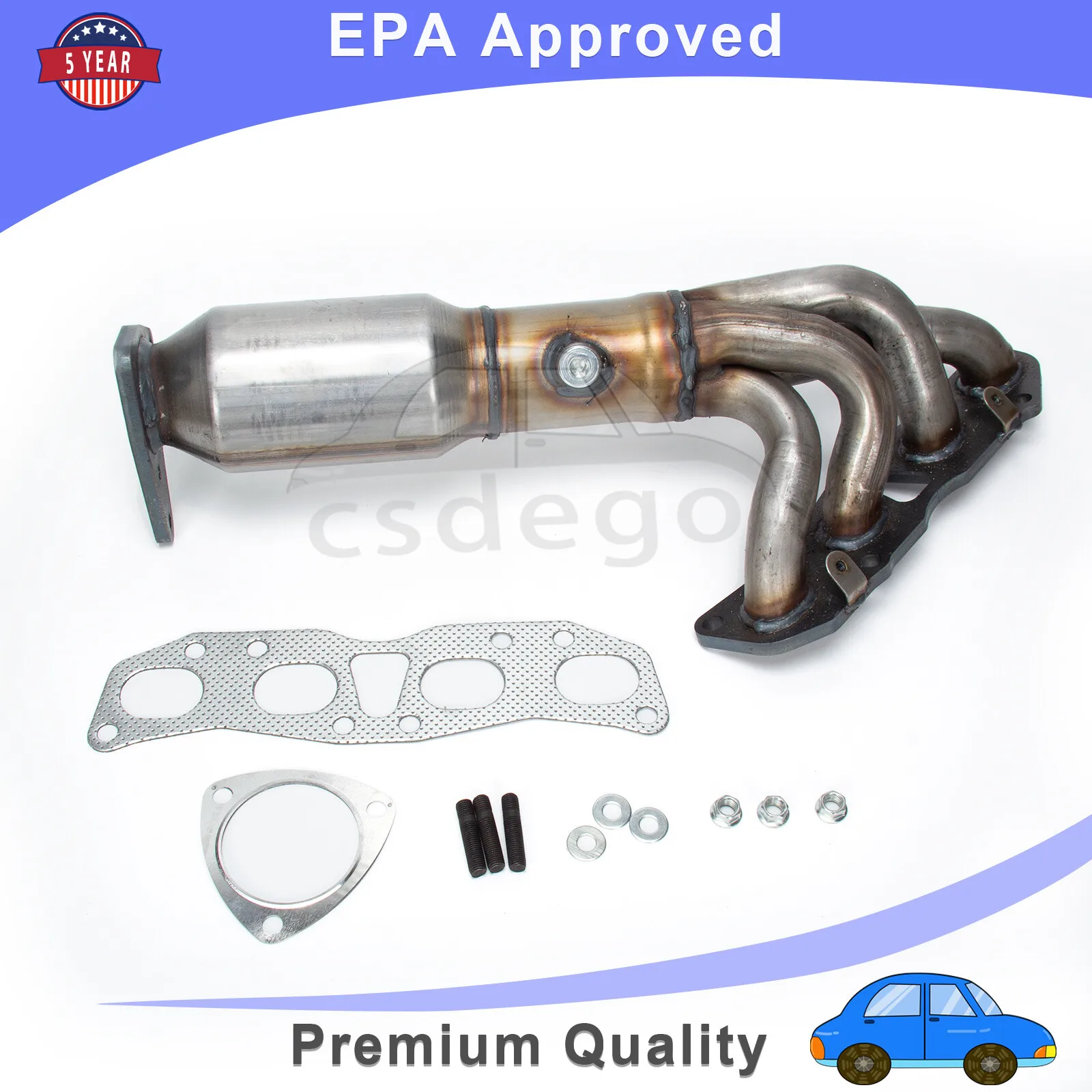 New Catalytic Converter 05-2012 with Gaskets For Nissan Frontier 2.5L Manifold
New Catalytic Converter 05-2012 with Gaskets For Nissan Frontier 2.5L Manifold