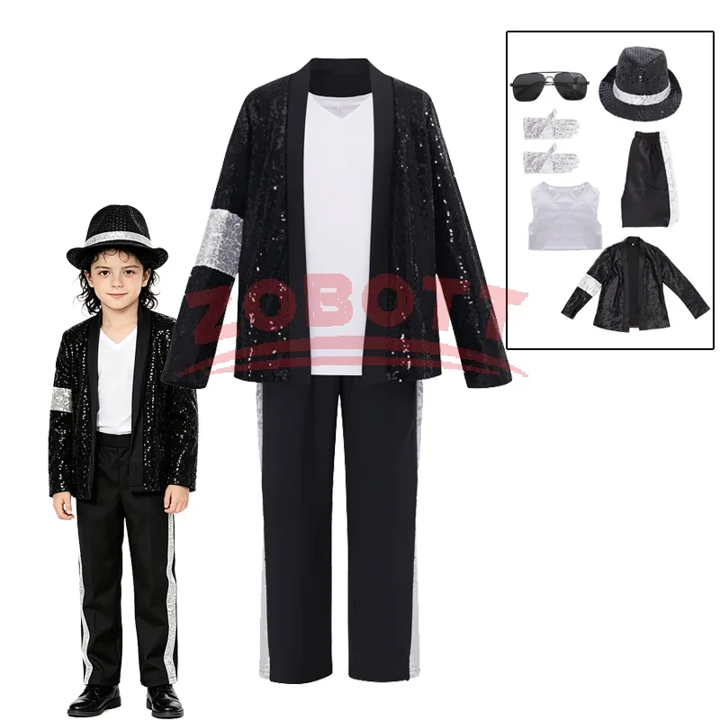 Michael Jackson for Clothes Cosplay Birthday Party Dance Performance Costume Pop Star Dance Outfits
Michael Jackson for Clothes Cosplay Birthday Party Dance Performance Costume Pop Star Dance Outfits