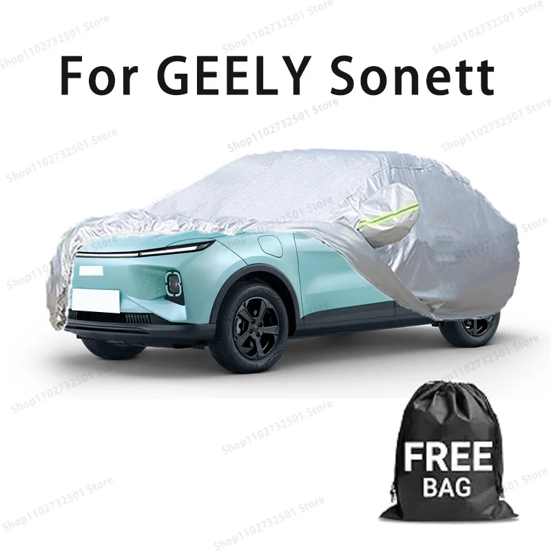 Car cover For GEELY Sonett Full cover Waterproof sun protection cover Scratch resistant cars accessories
Car cover For GEELY Sonett Full cover Waterproof sun protection cover Scratch resistant cars accessories