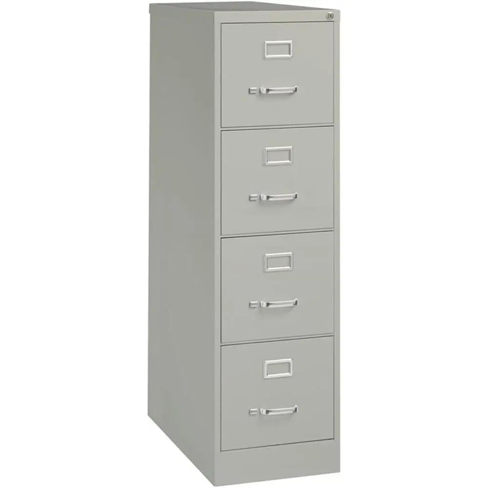 Light Gray Metal Filing Cabinet, Lockable, Pre-Assembled, Letter Size for Home or Office Use
Light Gray Metal Filing Cabinet, Lockable, Pre-Assembled, Letter Size for Home or Office Use