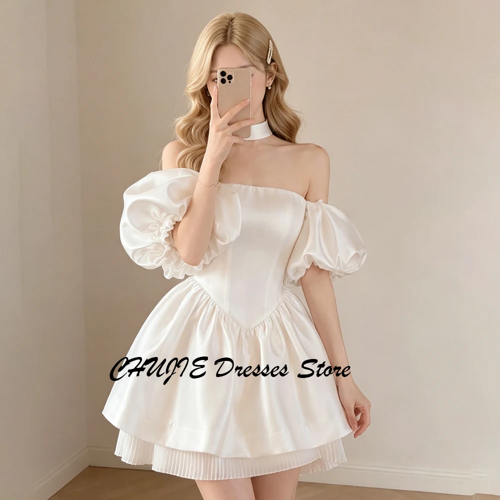 Short Puffy Sleeves Graduation Dress Short Homecoming Dresses For Teen A Line Custom Sweet 15 16 Mini Evening Prom Party Gowns
Short Puffy Sleeves Graduation Dress Short Homecoming Dresses For Teen A Line Custom Sweet 15 16 Mini Evening Prom Party Gowns