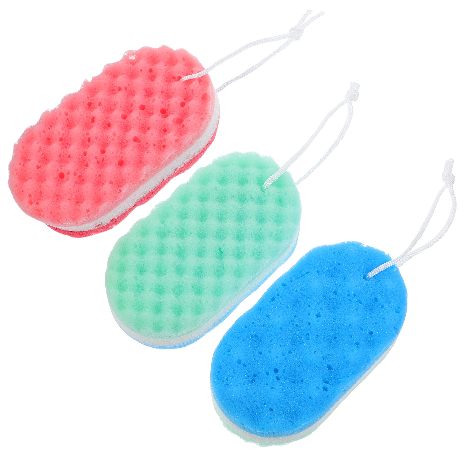 3pcs Bath Sponge Exfoliating Shower Sponges Body Cleaning Supplies Women Adult Portable Lightweight Travel Use
3pcs Bath Sponge Exfoliating Shower Sponges Body Cleaning Supplies Women Adult Portable Lightweight Travel Use