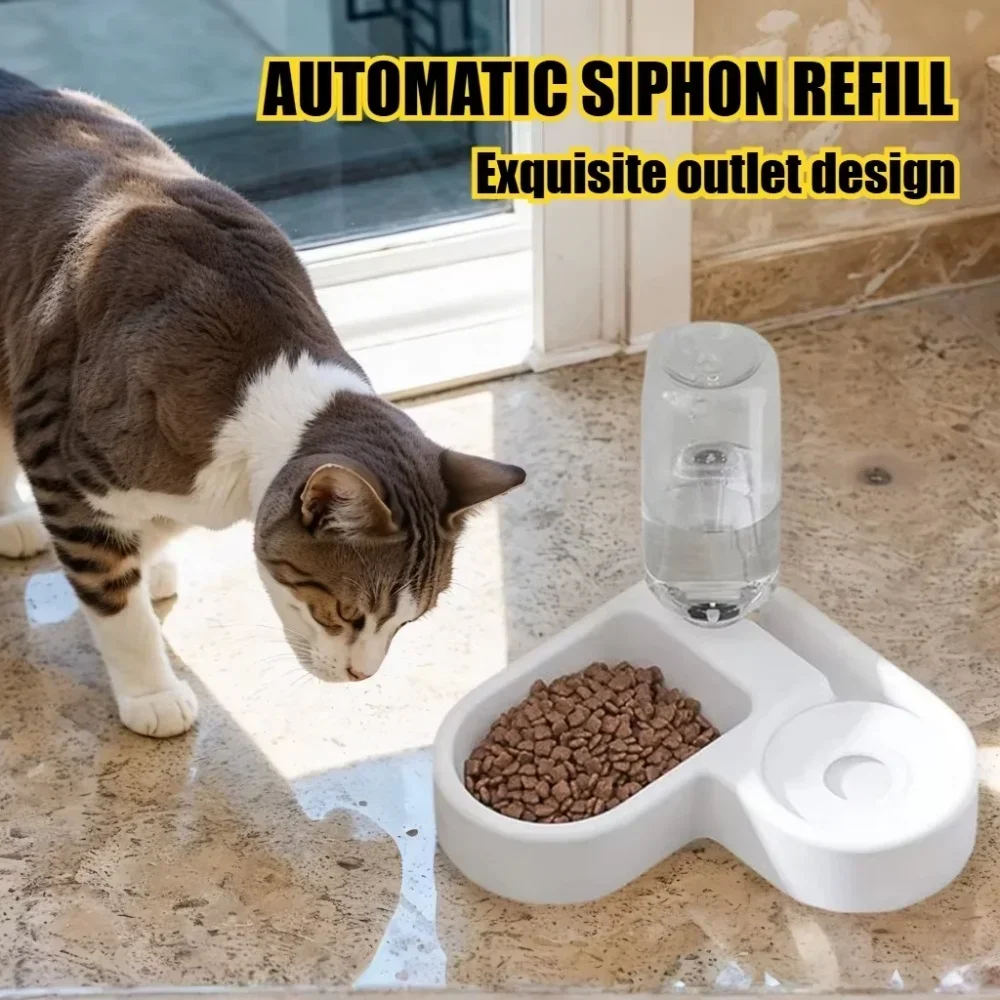 Automatic Water Dispenser For Cats Dogs Pets Feeding Bowl Heart-shaped Automatic Drinking Self Refilling Saving Space Dual-use
Automatic Water Dispenser For Cats Dogs Pets Feeding Bowl Heart-shaped Automatic Drinking Self Refilling Saving Space Dual-use