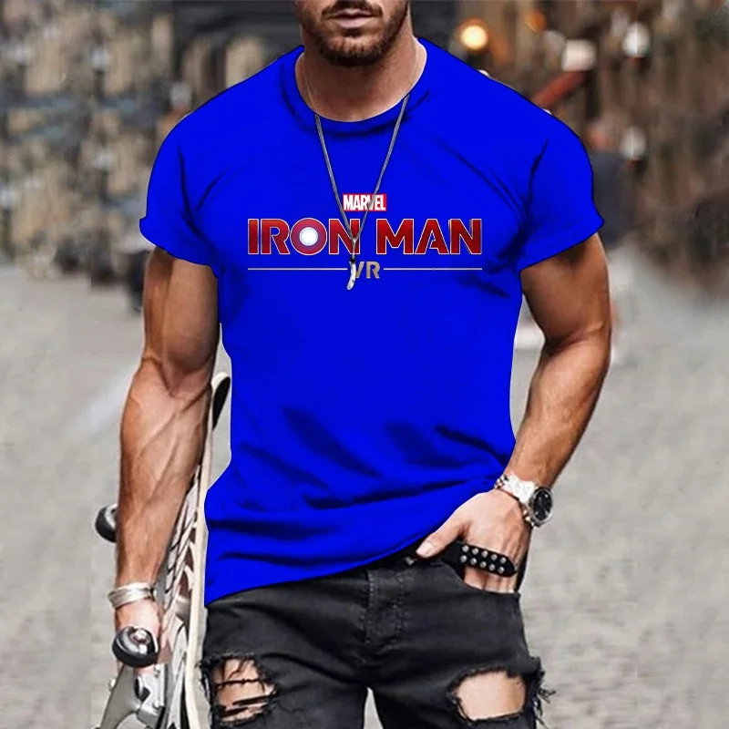 Disney Marvel Summer Men Iron Man T-shirt Multicolor O-Neck Tops Male Fashion Short Sleeve Clothing Casual Stylish Streetwear
Disney Marvel Summer Men Iron Man T-shirt Multicolor O-Neck Tops Male Fashion Short Sleeve Clothing Casual Stylish Streetwear