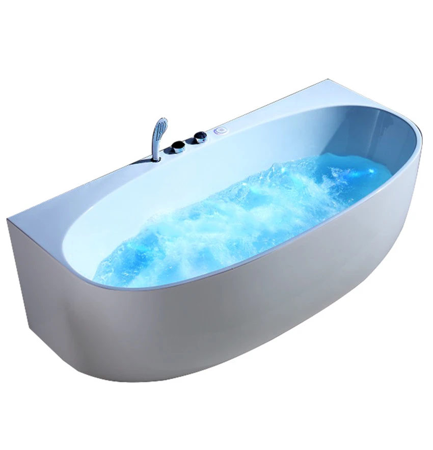 1800mm Surfing Fiberglass Whirlpool Intelligent Bathtub Acrylic Hydromassage Seamless Joint Hot Tub 8020A
1800mm Surfing Fiberglass Whirlpool Intelligent Bathtub Acrylic Hydromassage Seamless Joint Hot Tub 8020A