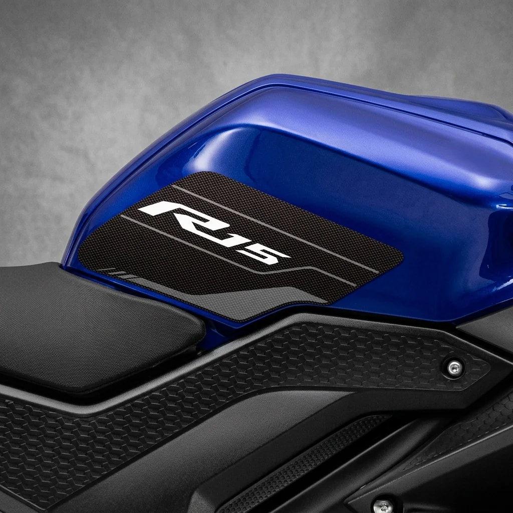 For YAMAHA R15 2017-2019 Motorcycle Side Tank Pad Protection Knee Grip Mat - Durable Comfortable Motorcycle Accessory
For YAMAHA R15 2017-2019 Motorcycle Side Tank Pad Protection Knee Grip Mat - Durable Comfortable Motorcycle Accessory