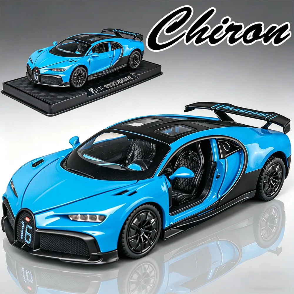 1:32 Chiron La Voiture Noire Model Toys Diecast Alloy Sportscar Rubbre Tire Sound Light Pull Back Toy Gifts for Cars Enthusiasts
1:32 Chiron La Voiture Noire Model Toys Diecast Alloy Sportscar Rubbre Tire Sound Light Pull Back Toy Gifts for Cars Enthusiasts
