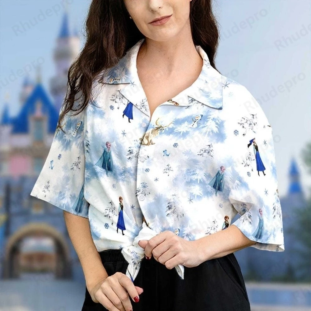 Disney Frozen Olaf Women's Casual Short Sleeve Blouses Shirt Holiday Beach Hawaiian Shirt 3D Womens Elegant Hawaii Shirts
Disney Frozen Olaf Women's Casual Short Sleeve Blouses Shirt Holiday Beach Hawaiian Shirt 3D Womens Elegant Hawaii Shirts