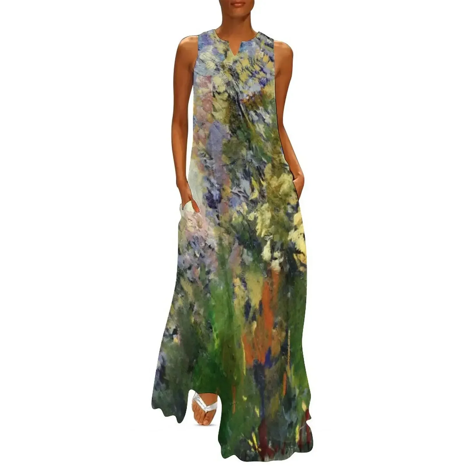 Konstantin Korovin - Bushes Long Dress evening dresses women elegant dresses plus sizes summer women's suit Dress vintage Dress 
Konstantin Korovin - Bushes Long Dress evening dresses women elegant dresses plus sizes summer women's suit Dress vintage Dress