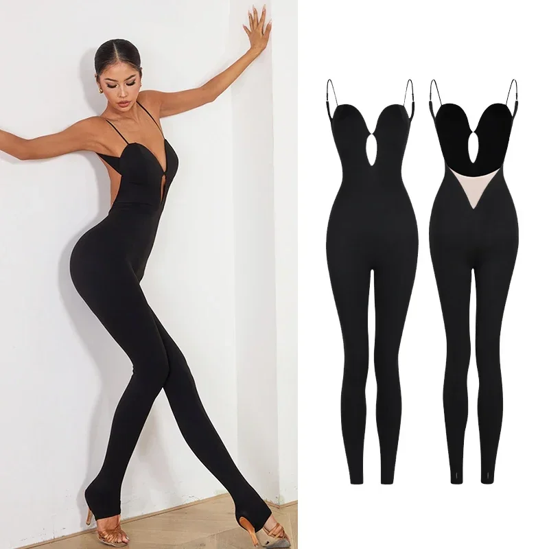 Latin Dance Jumpsuit Women Black Leggings Pants Cha Cha Rumba Ballroom Dance Practice Training Clothes Competition Wear DNV20587
Latin Dance Jumpsuit Women Black Leggings Pants Cha Cha Rumba Ballroom Dance Practice Training Clothes Competition Wear DNV20587