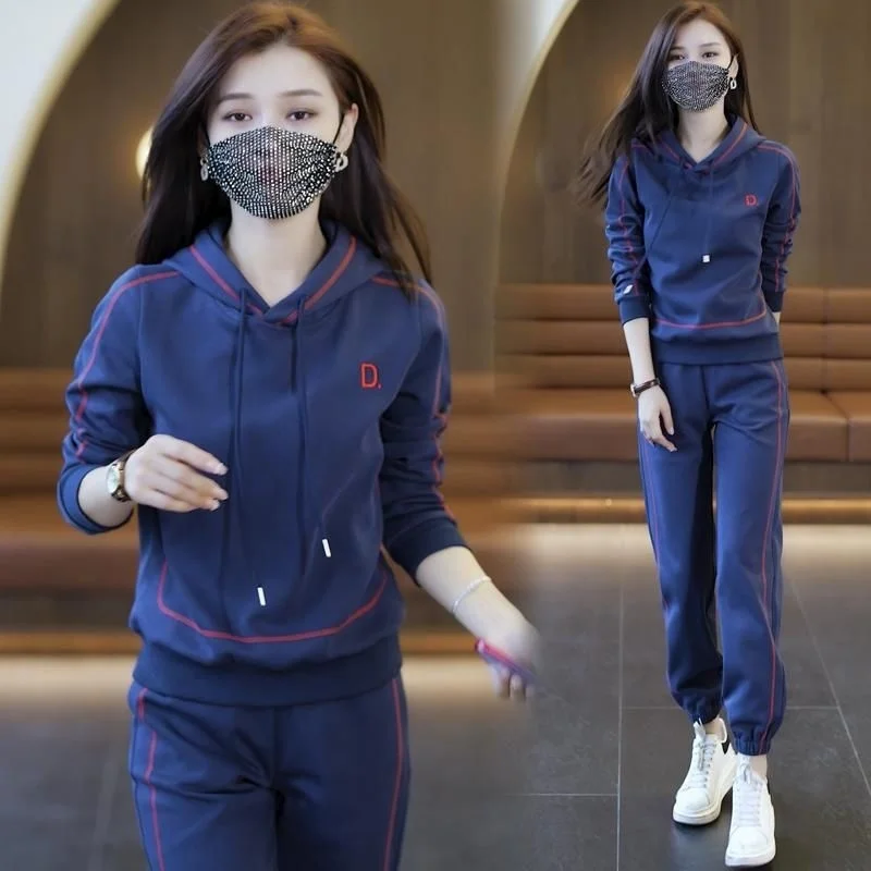 Women's Fashion Spring And Autumn Casual Suit 2024 New Loose Round Neck Sweater Tops Pants 2 Two Piece Sets For Women Outfits
Women's Fashion Spring And Autumn Casual Suit 2024 New Loose Round Neck Sweater Tops Pants 2 Two Piece Sets For Women Outfits