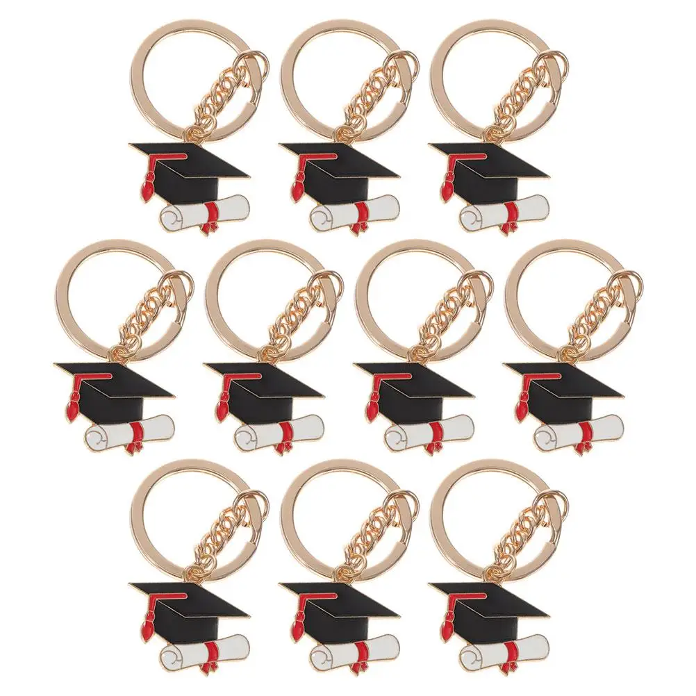 10 Pcs Keychain Souvenir Metal Bag Graduation Season Accessories Hanging Keychain Accessories Practical Keepsake
10 Pcs Keychain Souvenir Metal Bag Graduation Season Accessories Hanging Keychain Accessories Practical Keepsake