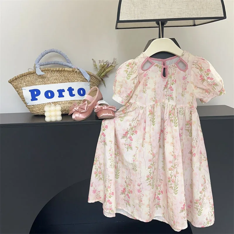 Sweet Floral Dress for Girls 2026 Summer New Style Fashionable Princess Dress Pink Casual Dress
Sweet Floral Dress for Girls 2026 Summer New Style Fashionable Princess Dress Pink Casual Dress