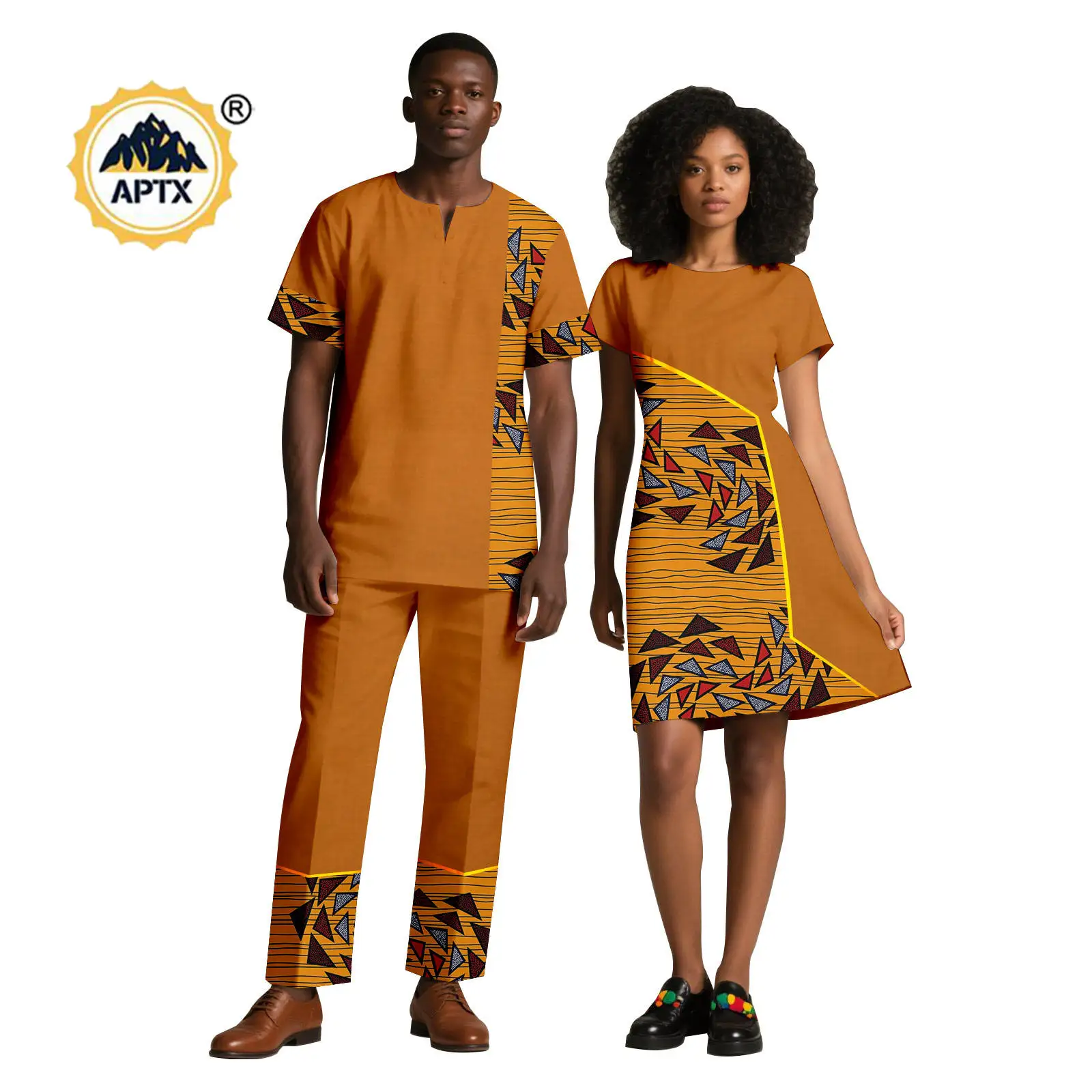 African A-line Print Dresses for Women Matching Couple Outfits Men Bright Silk Top and Pants Sets Dashiki Party Wear 25C047
African A-line Print Dresses for Women Matching Couple Outfits Men Bright Silk Top and Pants Sets Dashiki Party Wear 25C047