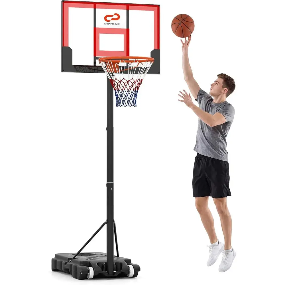 Portable Outdoor Basketball System with Adjustable Height, Shatterproof Backboard for Driveway and Backyard Play
Portable Outdoor Basketball System with Adjustable Height, Shatterproof Backboard for Driveway and Backyard Play
