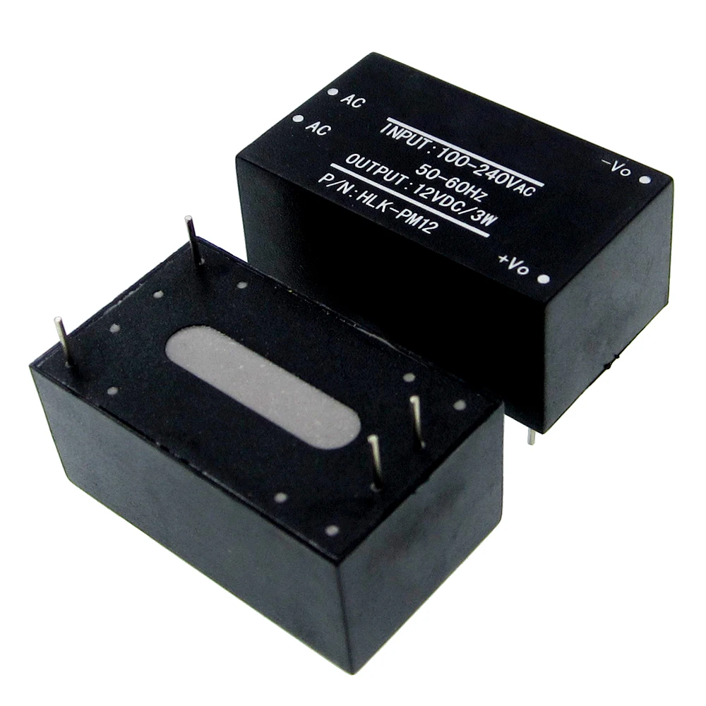 5pcs HLK-PM12 AC-DC 220V to 12V Buck Step Down Power Supply Module Converter Intelligent Household Switch HLK-PM12 UL/CE
5pcs HLK-PM12 AC-DC 220V to 12V Buck Step Down Power Supply Module Converter Intelligent Household Switch HLK-PM12 UL/CE