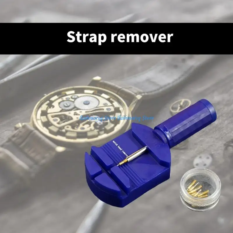 573B Watch Bracelet Link Remover With Storage Container Suitable For Various Watch Models
573B Watch Bracelet Link Remover With Storage Container Suitable For Various Watch Models