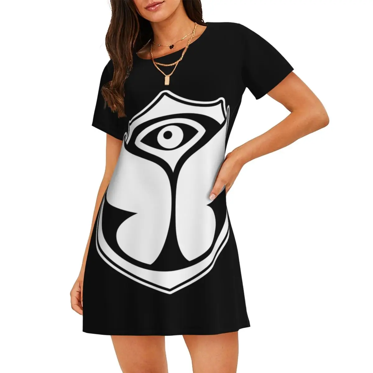 Custom Tomorrowland Women Nightgown Sleepwear Short Sleeves Belgian Electronic Dance Music Festival Nightgowns Women's Pajamas
Custom Tomorrowland Women Nightgown Sleepwear Short Sleeves Belgian Electronic Dance Music Festival Nightgowns Women's Pajamas