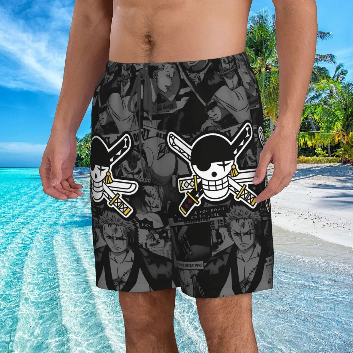 One Piece Zoro Shorts Summer Men's Swimming Shorts New Male Briefs
One Piece Zoro Shorts Summer Men's Swimming Shorts New Male Briefs