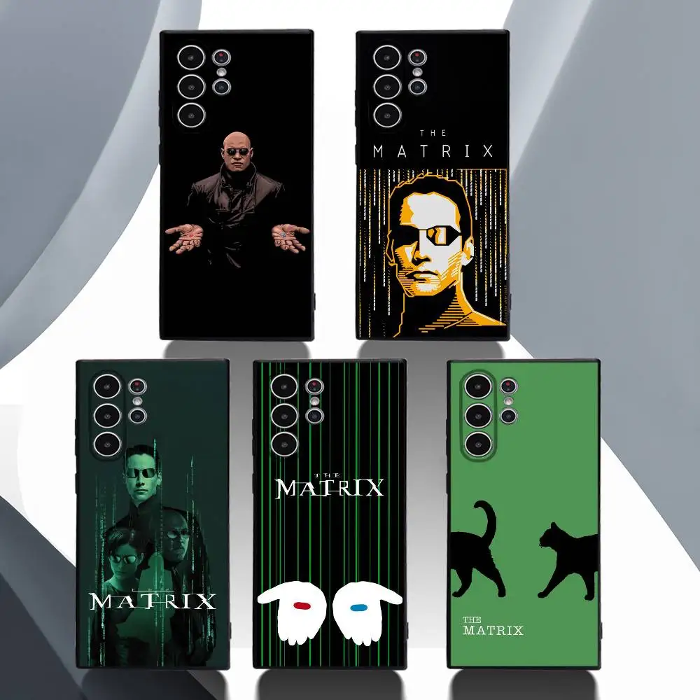 Classic Movies The M-Matrix Phone Case For Samsung Galaxy S25 S24 S22 S23 Ultra S21 S20 Plus 5G Protective Silicone Funda
Classic Movies The M-Matrix Phone Case For Samsung Galaxy S25 S24 S22 S23 Ultra S21 S20 Plus 5G Protective Silicone Funda
