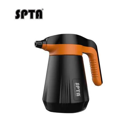SPTA 2.25L Electric Foam Sprayer Car Wash Detailing Powered Clean Cordless Snow Cannon High Pressure Water Gun Generator Lance