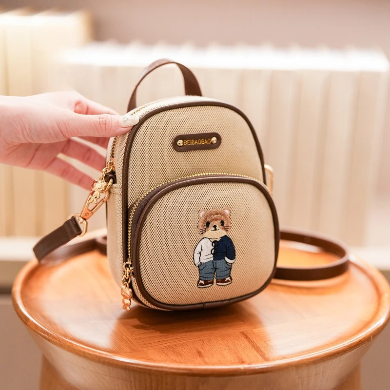 Urban Minimalist and Fashionable Mini Shoulder Bag Teddy Bear Style Women's Trendy Crossbody Bag Mobile Phone Coin Purse
Urban Minimalist and Fashionable Mini Shoulder Bag Teddy Bear Style Women's Trendy Crossbody Bag Mobile Phone Coin Purse