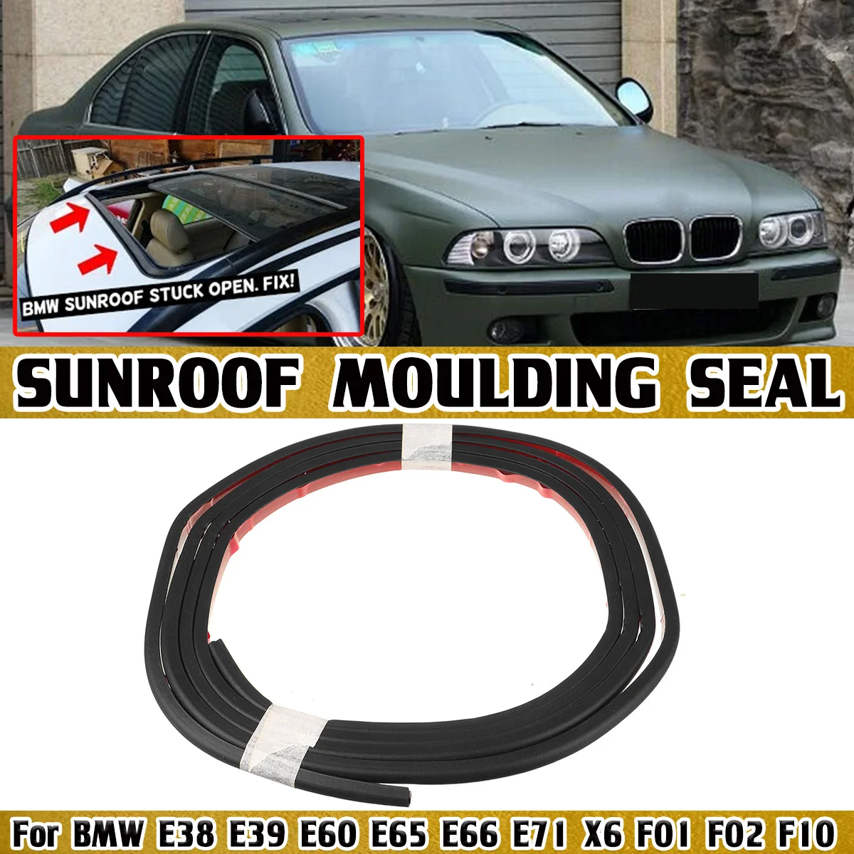 Для BMW E38 E39 E60 E65 E66 E71 X6 F01 F02 F10: Уплотнительные молдинги для люка, резиновые уплотнители лобового стекла, пылезащитные, артикул 54107245551
Для BMW E38 E39 E60 E65 E66 E71 X6 F01 F02 F10: Уплотнительные молдинги для люка, резиновые уплотнители лобового стекла, пылезащитные, артикул 54107245551