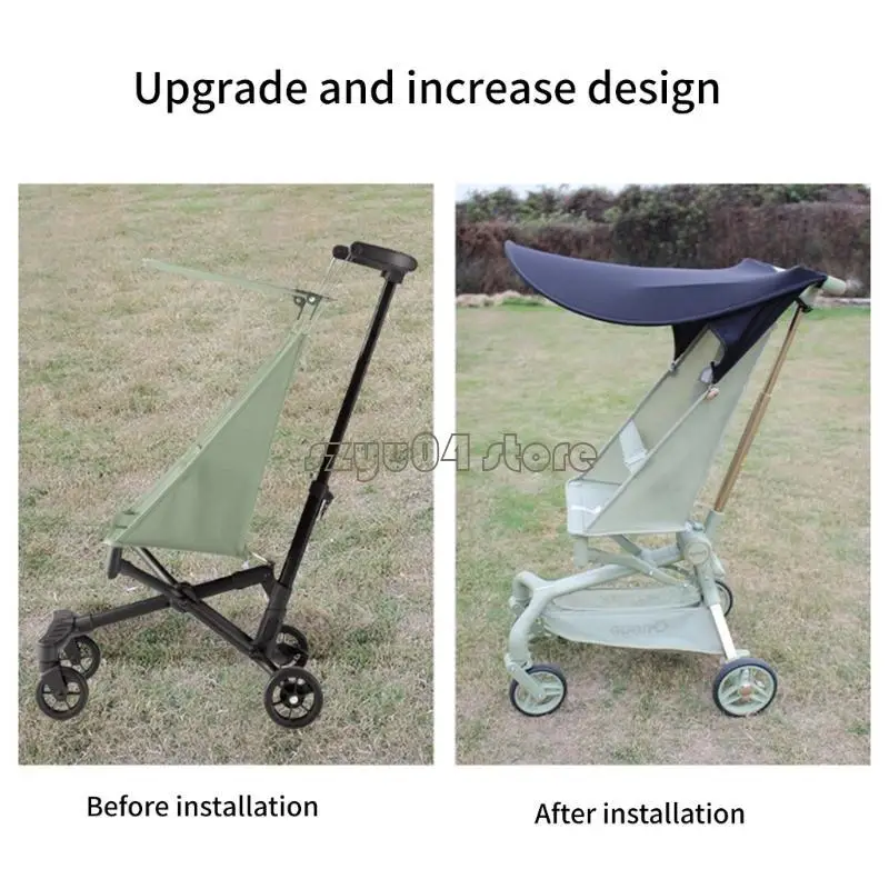 4X7D Breathable Sun Shade Strollers Canopy for Baby Carriages with Easy Installation
4X7D Breathable Sun Shade Strollers Canopy for Baby Carriages with Easy Installation
