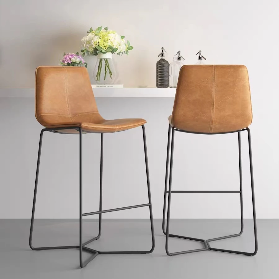 /Modern new design iron high pole stool cafe bar room leather fabric black iron leg high pole chair
/Modern new design iron high pole stool cafe bar room leather fabric black iron leg high pole chair