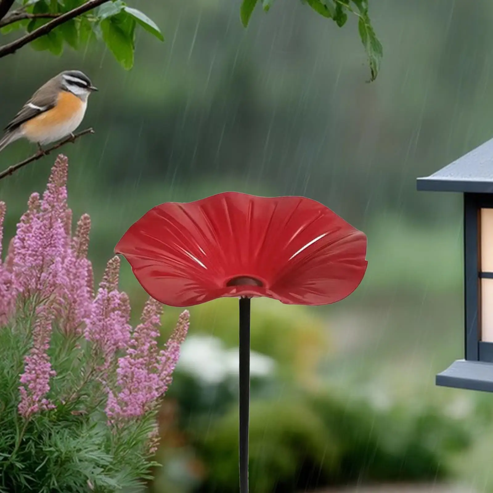 in Ground Bird Feeder for Outdoors, Metal ,Decorative Multipurpose Bird Bath Ground Stake Feeder feed Tray for Lawn Outdoor
in Ground Bird Feeder for Outdoors, Metal ,Decorative Multipurpose Bird Bath Ground Stake Feeder feed Tray for Lawn Outdoor