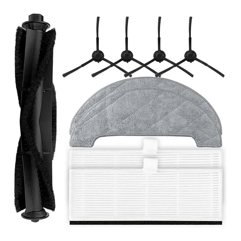 B83B-9PCS For Imou L11/ Imou L11 Pro/Imou L11 Pro Max Replacement Vacuum Cleaner Main Brush Side Brush Filter Mop Accessories
B83B-9PCS For Imou L11/ Imou L11 Pro/Imou L11 Pro Max Replacement Vacuum Cleaner Main Brush Side Brush Filter Mop Accessories