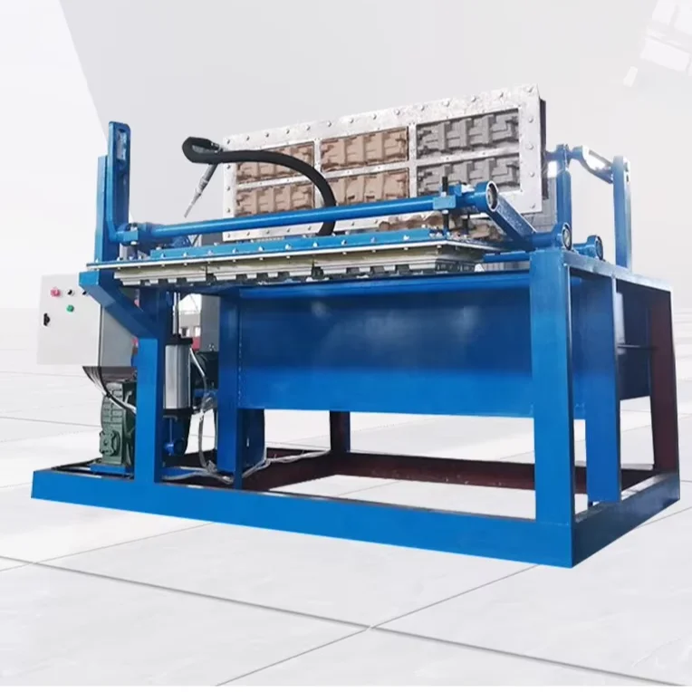 YG-1500 1500pcs/h Automatic Egg Tray Machine 4x1 Paper Pulp Recycling Forming Line for Small Business Startup
YG-1500 1500pcs/h Automatic Egg Tray Machine 4x1 Paper Pulp Recycling Forming Line for Small Business Startup