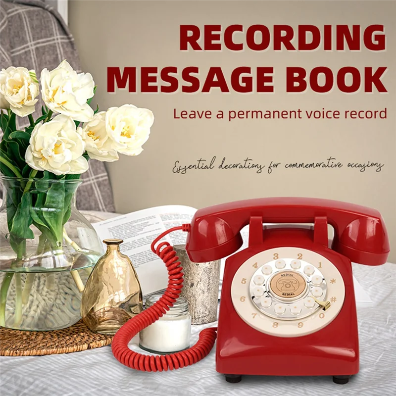 Audio Message Book Telephone Wedding Guest Voice Blessing Record Book Audio Birthday Confessions Guest Sign-In Book-New
Audio Message Book Telephone Wedding Guest Voice Blessing Record Book Audio Birthday Confessions Guest Sign-In Book-New