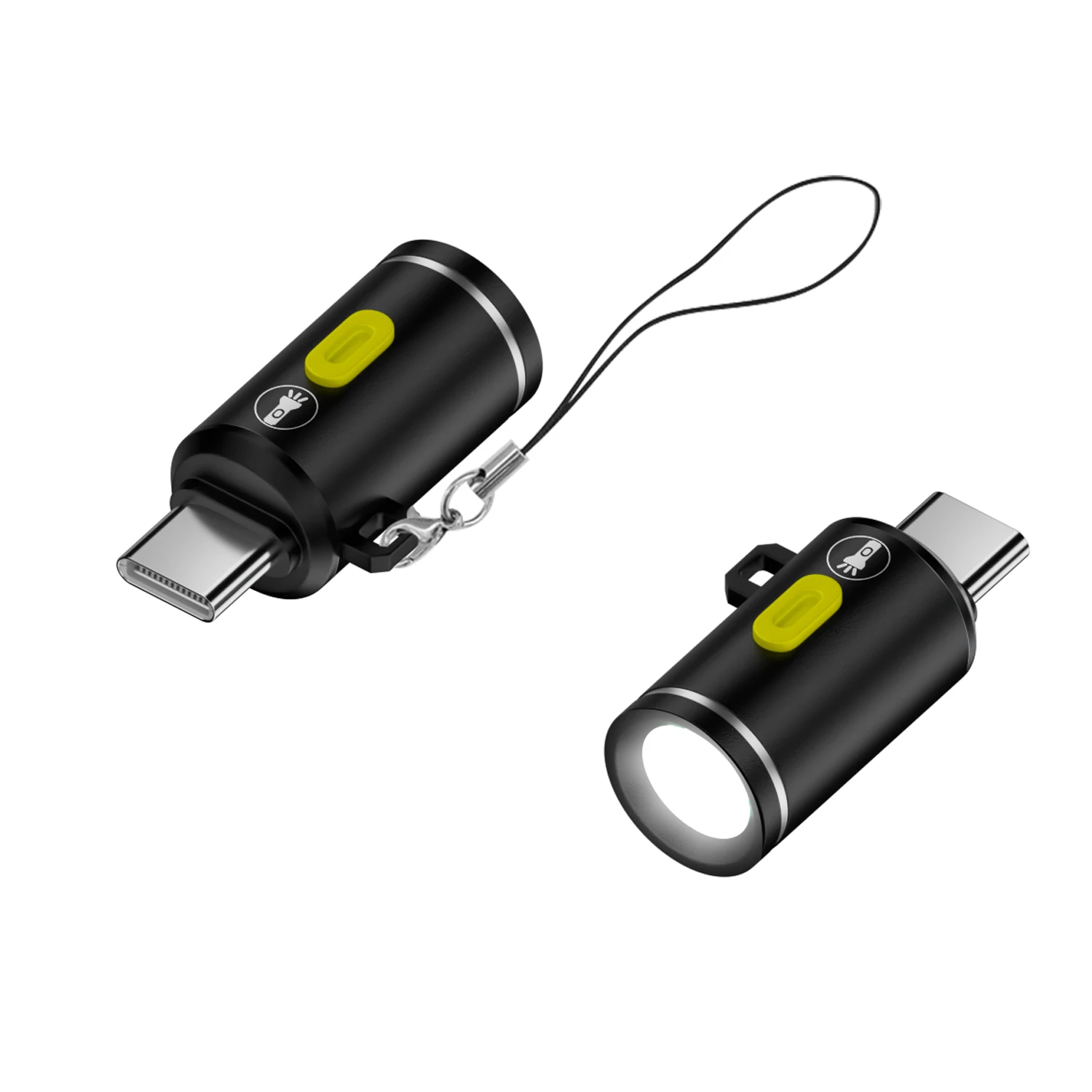 2 шт. мини-фонарики USB-C LED 210 люмен, портативный ночник Type-C с крючком-брелоком для телефона, повербанка, для использования на улице
2 шт. мини-фонарики USB-C LED 210 люмен, портативный ночник Type-C с крючком-брелоком для телефона, повербанка, для использования на улице