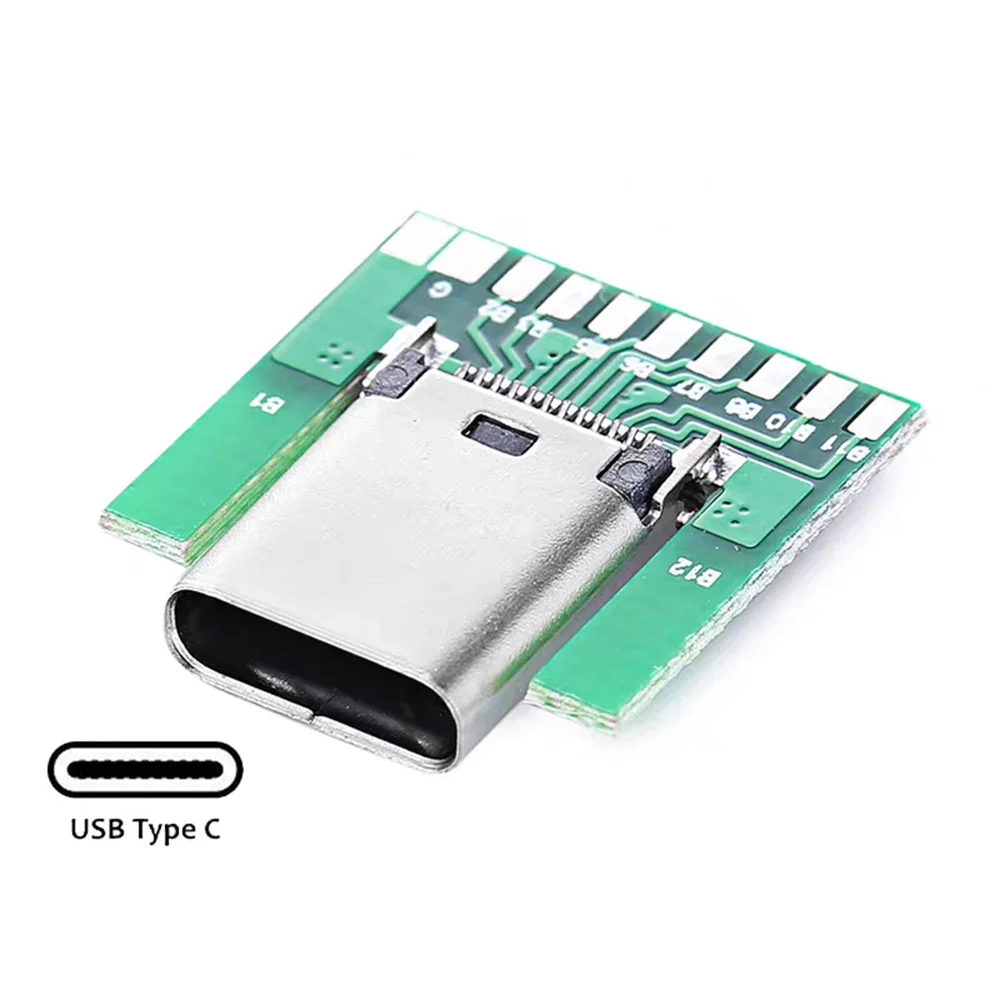 Test soldered USB-C female socket USB3.1type-c SMT female head with PCB board connector
Test soldered USB-C female socket USB3.1type-c SMT female head with PCB board connector