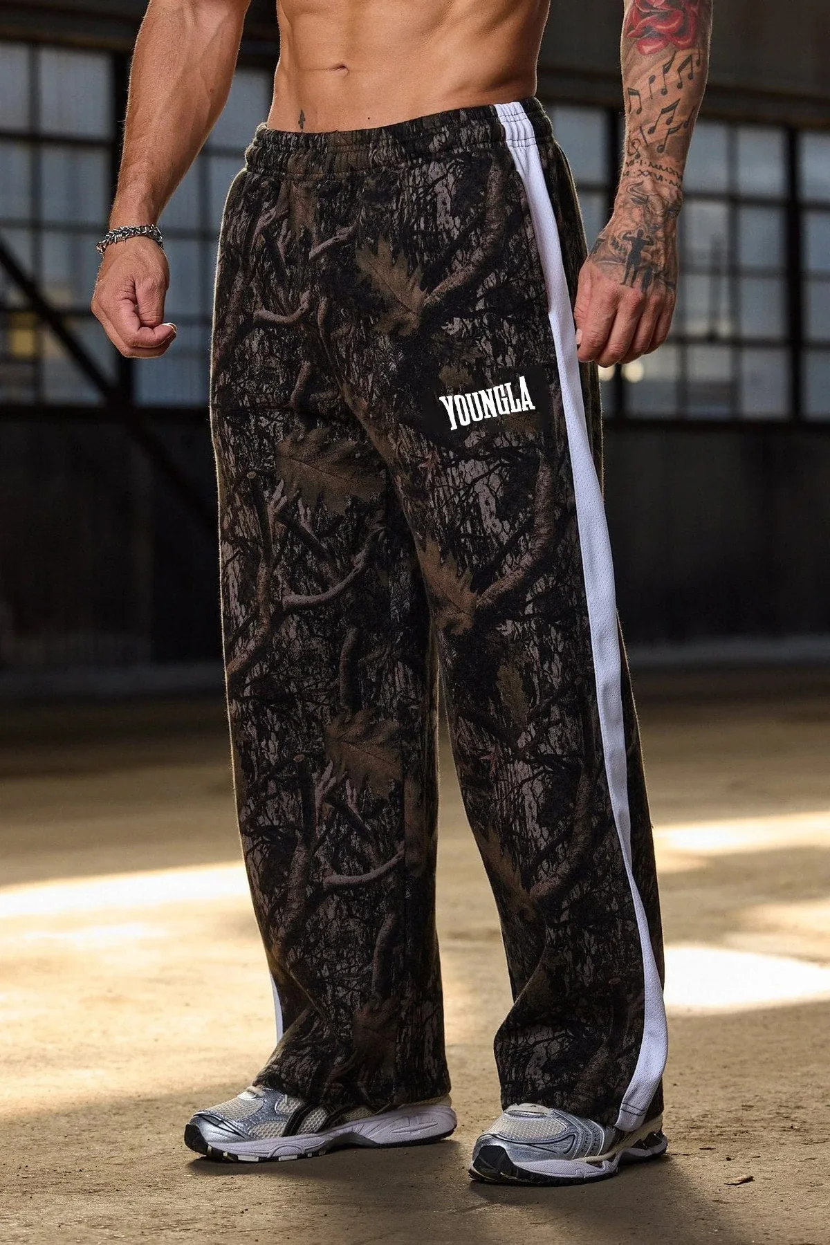 YOUNGLA American New Men's Sweatpants Spliced Printed Casual Pants Jogging Sports Fitness Basketball Pants
YOUNGLA American New Men's Sweatpants Spliced Printed Casual Pants Jogging Sports Fitness Basketball Pants