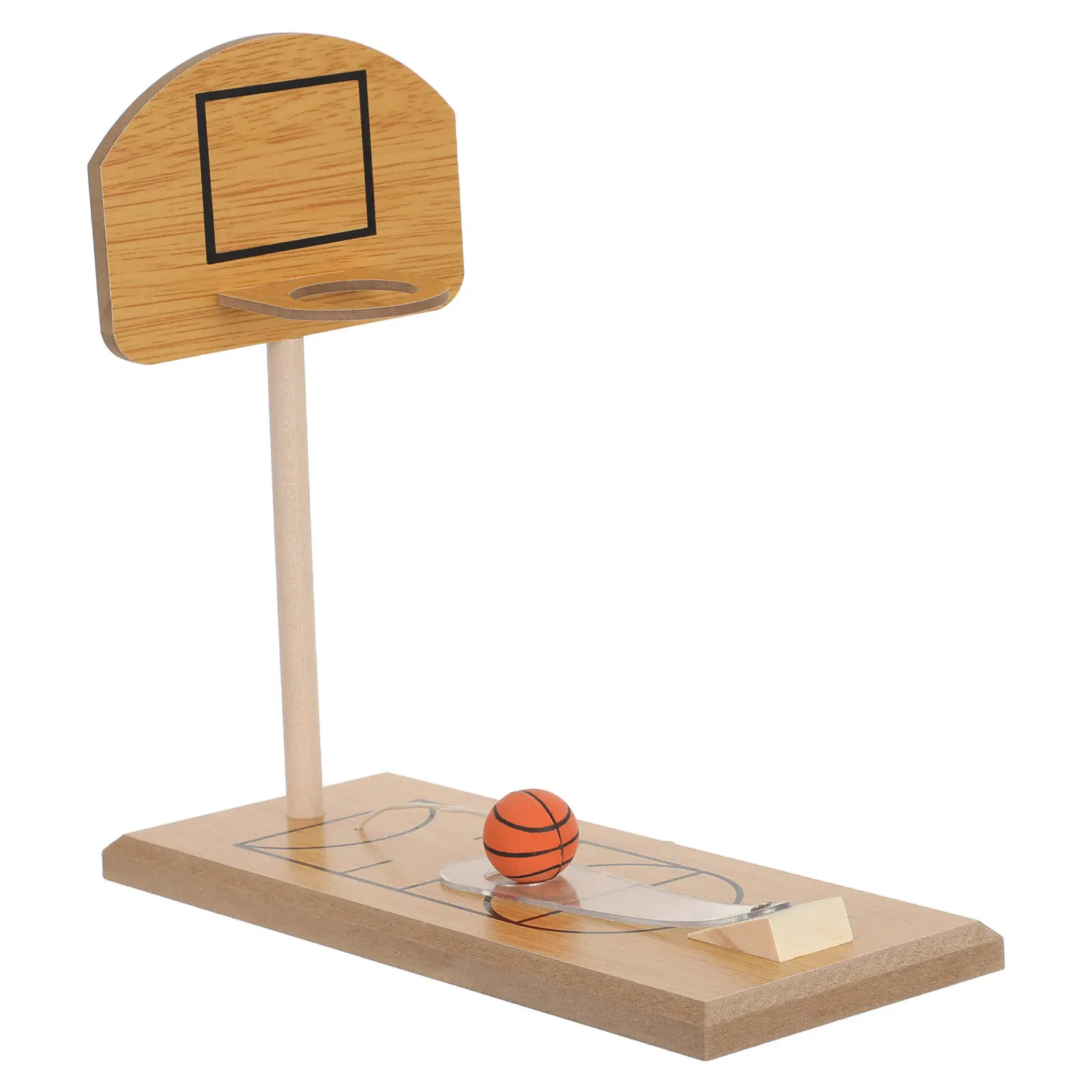 Mini Wooden Desktop Basketball Game Portable Tabletop Hoop for Indoor Office Home Travel Fun Stress Relief Hand Eye Coordination
Mini Wooden Desktop Basketball Game Portable Tabletop Hoop for Indoor Office Home Travel Fun Stress Relief Hand Eye Coordination