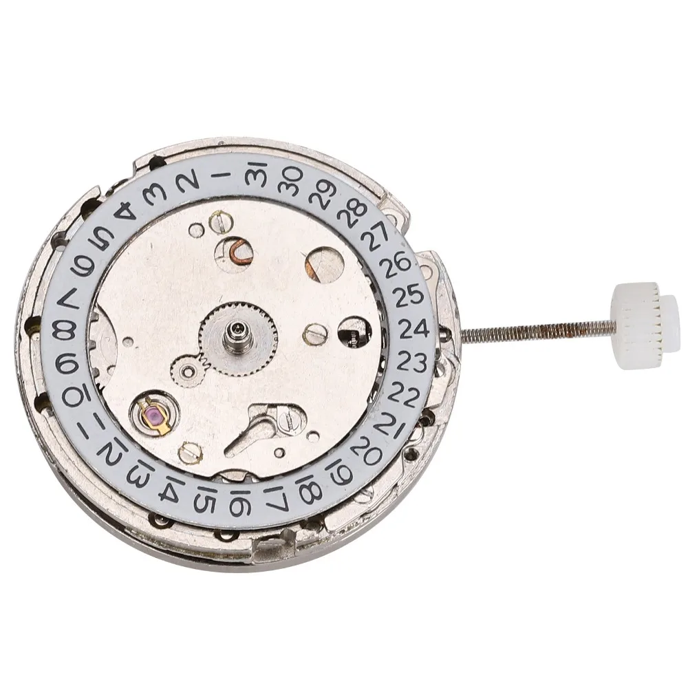 Automatic type Watch Movement Three hands Single calendar Clock Fitting White tone Red wheel Watch Part for 2813 movement
Automatic type Watch Movement Three hands Single calendar Clock Fitting White tone Red wheel Watch Part for 2813 movement