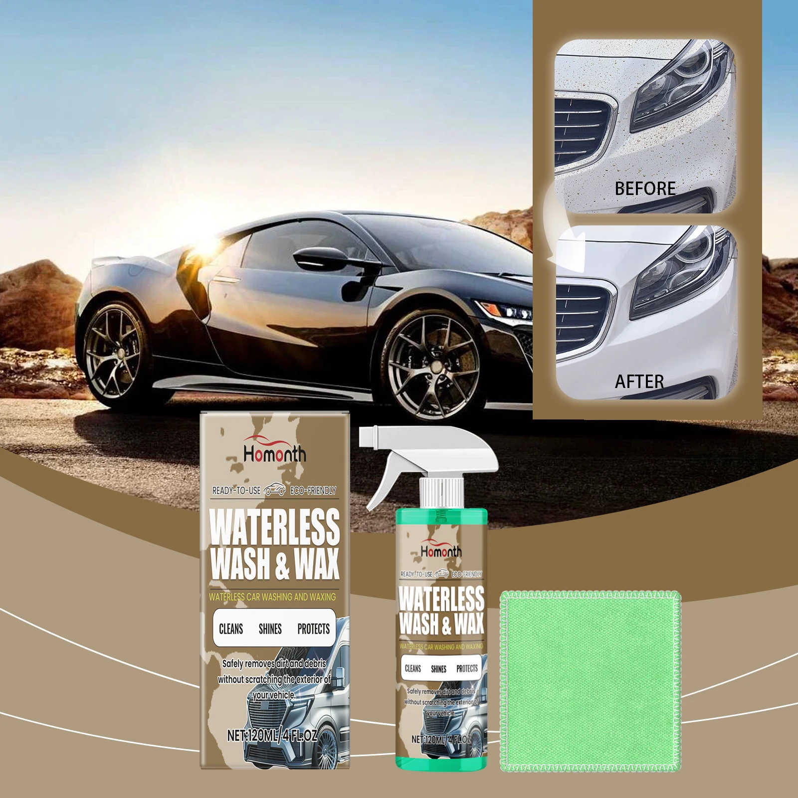 Домашний агент для покрытия автомобиля, безводная очистка автомойки, удаление пятен, ремонт автомобиля, осветляющий спрей для чистки лобового стекла
Домашний агент для покрытия автомобиля, безводная очистка автомойки, удаление пятен, ремонт автомобиля, осветляющий спрей для чистки лобового стекла