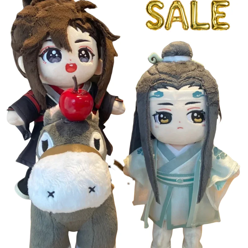 Mo Dao Zu Shi Wei Wuxian Lan Wangji Plush Dolls Original Customization Plushie Toy Soft Stuffed Dress Up Birthday Surprise Gifts
Mo Dao Zu Shi Wei Wuxian Lan Wangji Plush Dolls Original Customization Plushie Toy Soft Stuffed Dress Up Birthday Surprise Gifts