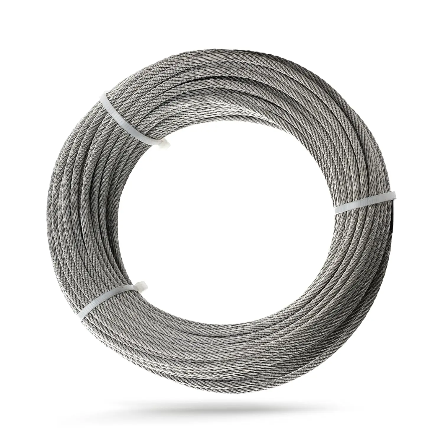 50 Feet 1/8" T316 Stainless Steel Cable Wire Rope Aircraft Cable Railing System Deck Hardware 7x7 Strand Indoor Outdoor DIY Balustrade
50 Feet 1/8" T316 Stainless Steel Cable Wire Rope Aircraft Cable Railing System Deck Hardware 7x7 Strand Indoor Outdoor DIY Balustrade