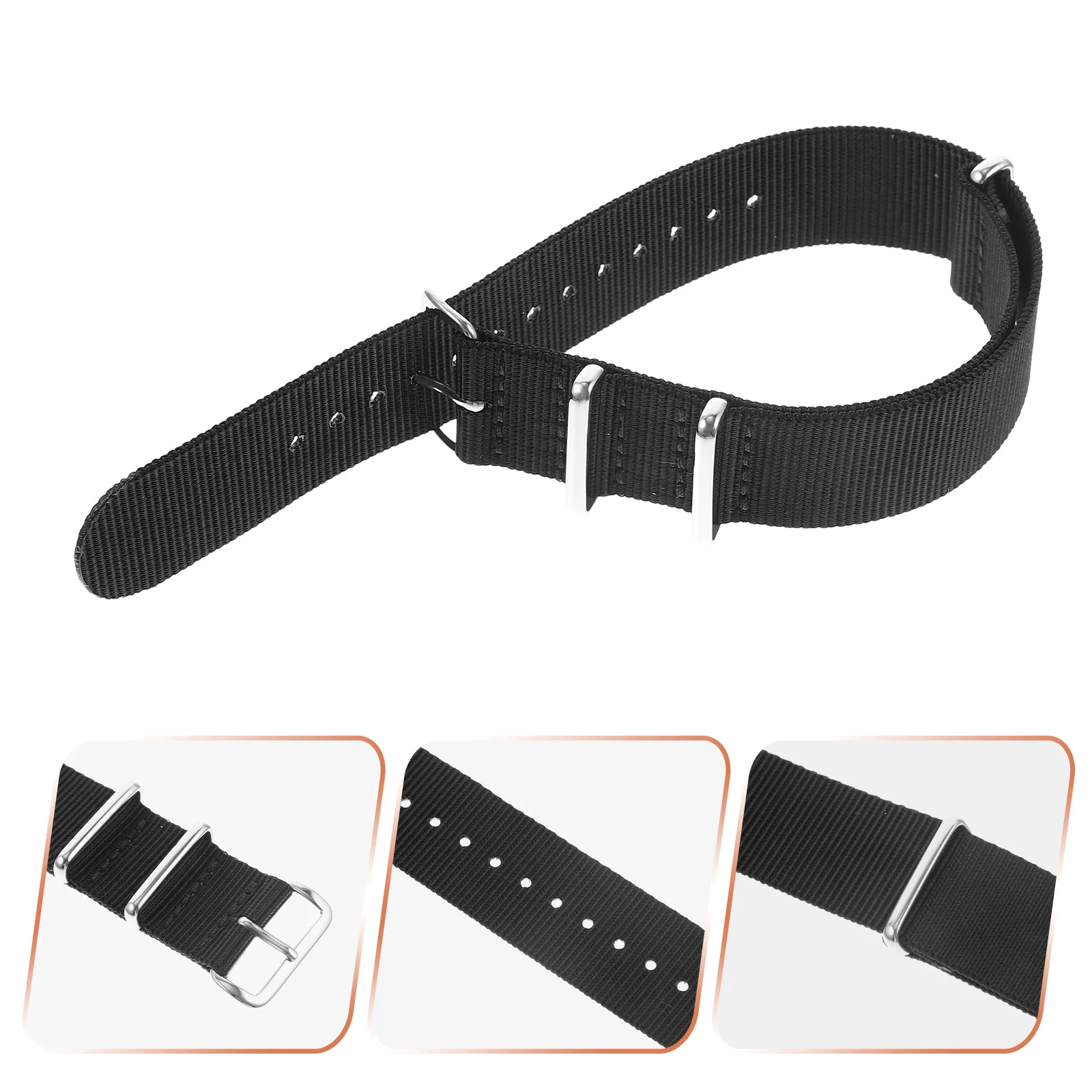 Nylon Watchband Comfortable Durable Replaceable Adjustable Woven Watch Strap Practical Replacement Band Watchband
Nylon Watchband Comfortable Durable Replaceable Adjustable Woven Watch Strap Practical Replacement Band Watchband