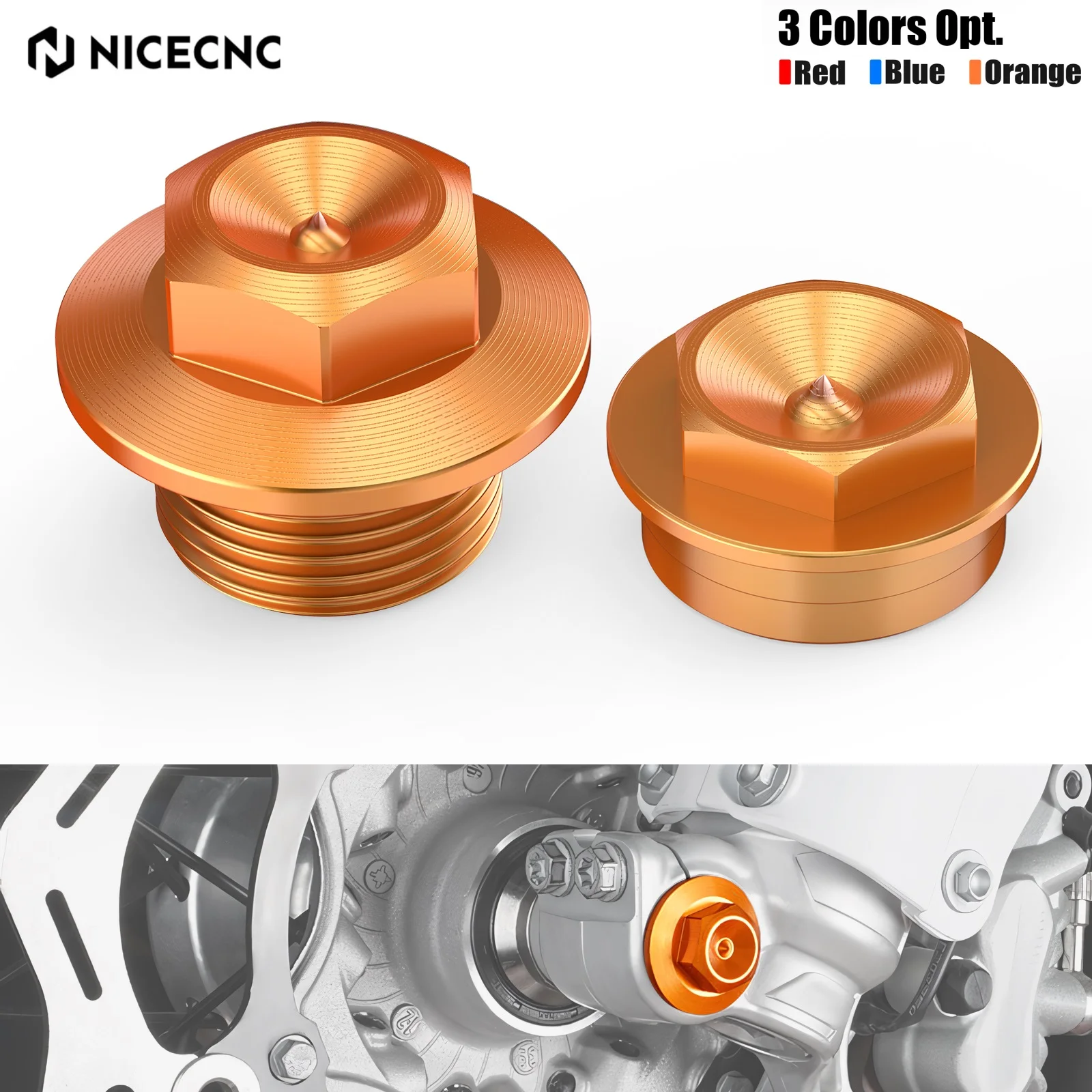 NICECNC For 2023 KTM EXC 300 250 EXCF 6D 450 350 SX 125 SXF 450 2016-2023 M20XP1.5 Front Axle Shaft Lock Nut Rim Left Right Kit
NICECNC For 2023 KTM EXC 300 250 EXCF 6D 450 350 SX 125 SXF 450 2016-2023 M20XP1.5 Front Axle Shaft Lock Nut Rim Left Right Kit