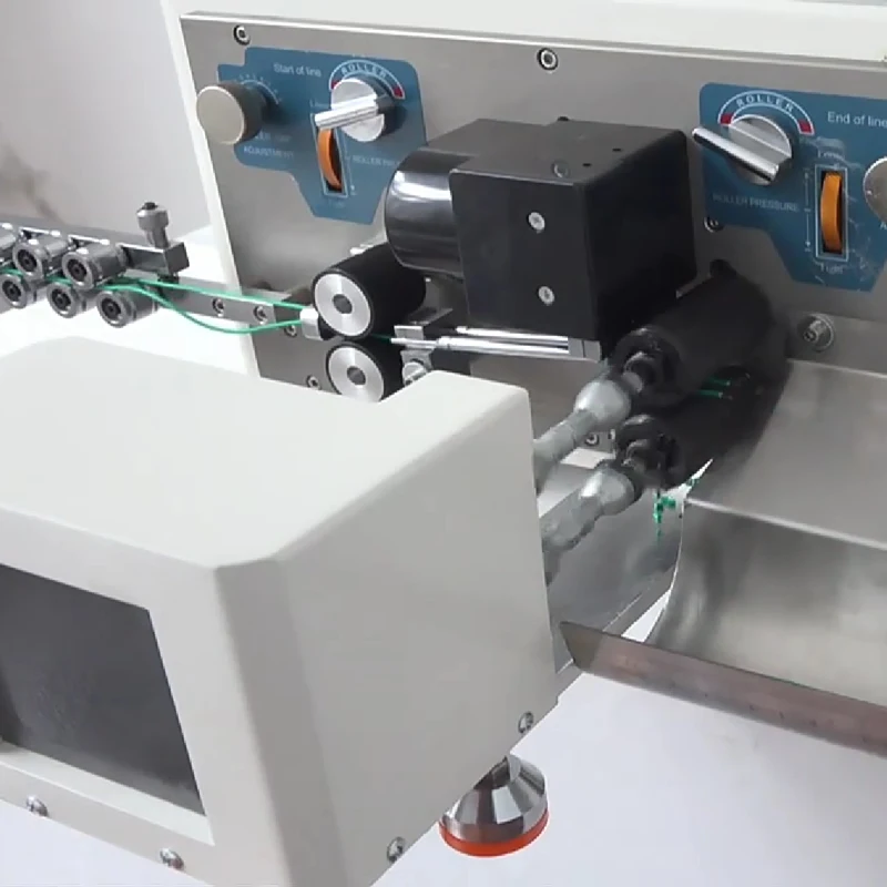 LY 806N Double Wires Automatic Touch Screen Peeling Stripping Cutting Machine With Twist Function For 0.1-6mm2 AWG30#-12#
LY 806N Double Wires Automatic Touch Screen Peeling Stripping Cutting Machine With Twist Function For 0.1-6mm2 AWG30#-12#