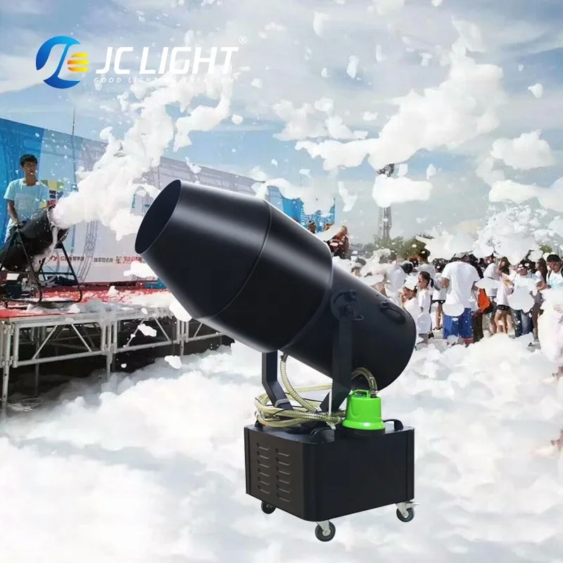 High Power 3000w Jet Foam hine Moving Head Cannon Foam Pool Party Spray Foam hine
High Power 3000w Jet Foam hine Moving Head Cannon Foam Pool Party Spray Foam hine